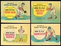 1958 Vital Publications/ Fleet-Wing- “Finer Points of Baseball for Everyone” booklets- 12 Diff