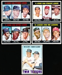 1967 Topps Bb- 5 Diff