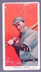 1909-11 T206 Bb- Willett, Detroit- Batting pose- Sweet Caporal 350 back.