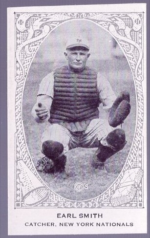 1922 W573 Bb Strip Card- Earl Smith, New York Nationals
