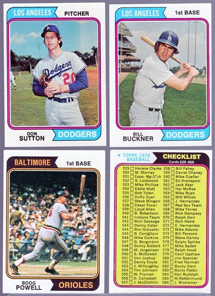 1974 Topps Bb- 65 Asst