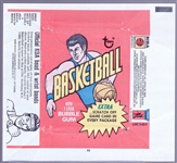 1974-75 Topps Basketball Wrappers- “Extra Scratch Off Game Card in Every Package” on front- Wrist bands side panel.