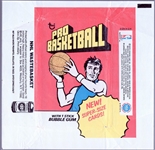 1976-77 Topps Basketball Wrappers- 2 Wrappers- “New Super-Size Cards”