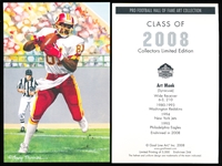 2008 Goal Line Art Pro Football Hall of Fame Cards- #244 Art Monk, Redskins- 10 Cards
