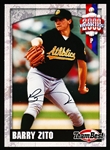 2000 Team Best MiLB “2000 Rookies Autograph”- Barry Zito, A’s