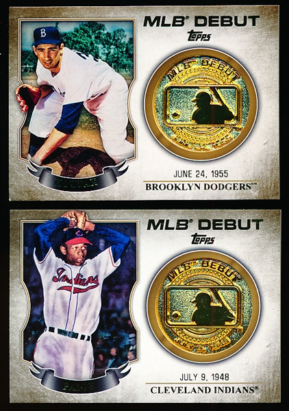 2016 Topps Bsbl. “MLB Debut Medallion”- 2 Diff.