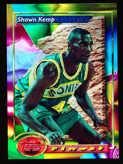 1993-94 Finest Bskbl. Refractors #136 Shawn Kemp