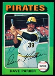 Autographed 1975 Topps Bsbl. #29 Dave Parker, Pirates
