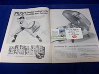 4/13/62 Life Magazine with Mickey Mantle/ Roger Maris Post Cereal Card Insert Intact