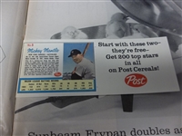 4/13/62 Life Magazine with Mickey Mantle/ Roger Maris Post Cereal Card Insert Intact