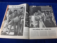 4/13/62 Life Magazine with Mickey Mantle/ Roger Maris Post Cereal Card Insert Intact