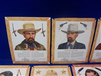 1963 Kellogg’s “Men of the Wild West” (F273-47) Near Set (11 of 12)