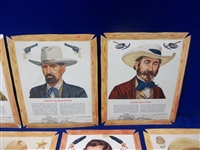 1963 Kellogg’s “Men of the Wild West” (F273-47) Near Set (11 of 12)