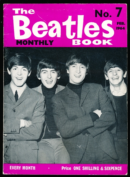Feb. 1964 The Beatles Book Monthly Magazine- No. 7 Issue
