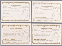 1980 Cramer- Baseball Legends- Series 1(No 1-30)