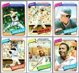 1980 Topps Baseball- 10 Stars