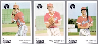 1982 Valley Natl Bank- Phoenix Giants Set of 27