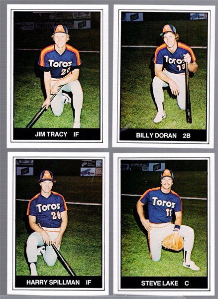 1982 TCMA Minor Lg Bb- Tucson Toros Set of 28