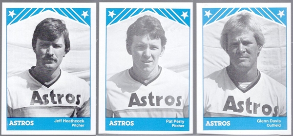 1983 TCMA Minor Lg. Bb- Columbus Astros Set of 24