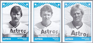 1983 TCMA Minor Lg. Bb- Columbus Astros Set of 24