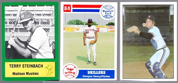 1984 Minor League Bb Sets -3 Diff
