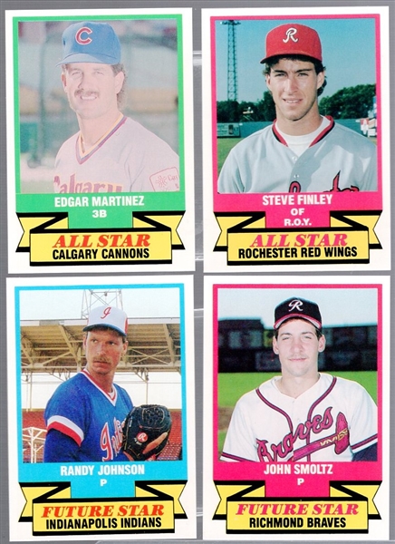 1989 CMC Triple AAA Minor League Bb All Star Set of 45