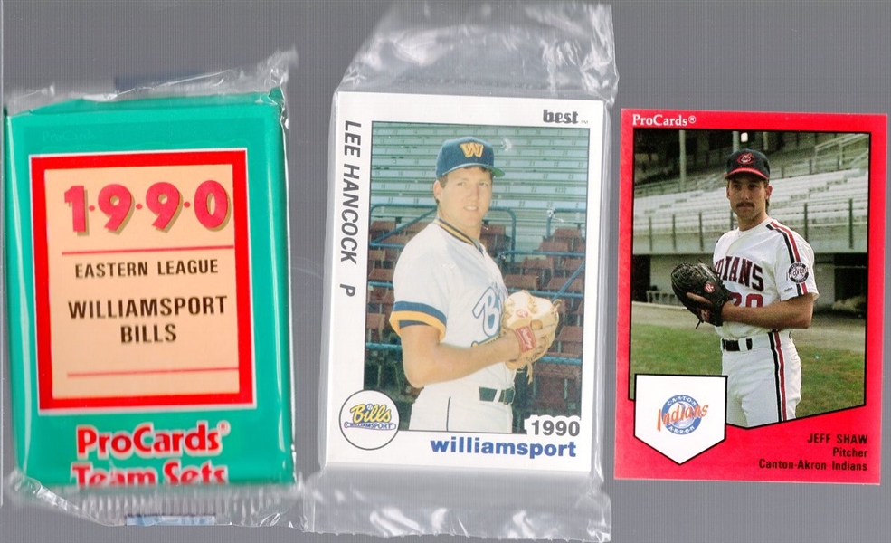 1989/90 Minor League Bb Sets- 3 Diff