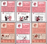 1966 Topps Football- 6 Diff NY Jets