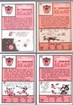 1966 Topps Football- 4 Diff Oakland Raiders