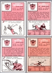 1966 Topps Football- 4 Diff Oakland Raiders