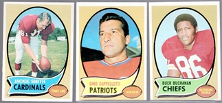 1970 Topps Fb- 25 Diff