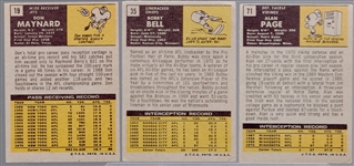 1971 Topps Football- 65 Asst