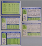 1972 Topps Football- 5 Diff