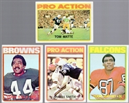 1972 Topps Football- 50 Asst
