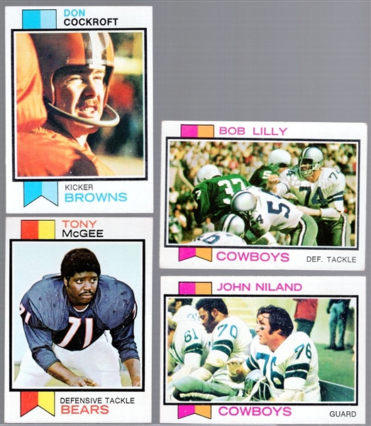 1973 Topps Football- 40 Asst