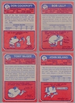 1973 Topps Football- 40 Asst