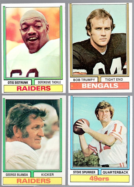 1974 Topps Fb- 55 Asst