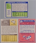 1971-73 Topps Football- Los Angeles Rams- 36 Diff