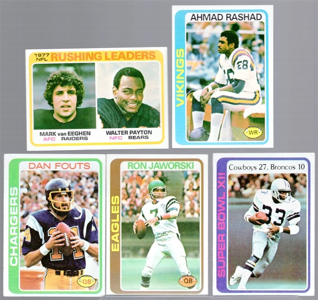1978 Topps Fb- 40 Asst