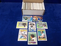 Football Star Card Lot- 325 Stars- mostly 1980’s thru 2000’s