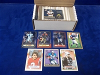 Football Star Card Lot- 350 Stars- mostly 1980’s thru 2000’s
