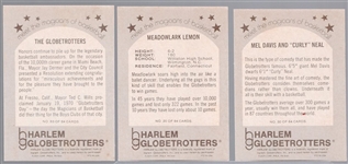 1971-72 Fleer Bask- Harlem Globetrotters- 13 Diff