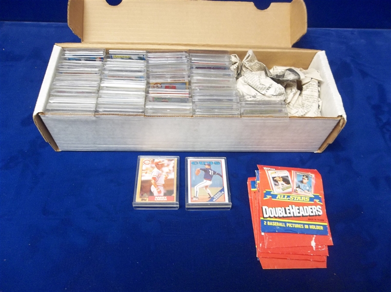 1990 Topps Baseball DoubleHeaders Set of 72