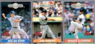 1991 Line Drive -Collect- A-Books Baseball Set of 36
