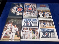 2006- 2010 Chicago Cubs Baseball Media Guides- 6 Diff