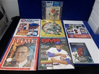 Nine Assorted Baseball Related Pubs