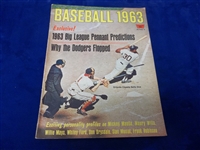 1963 Whiteside Publications “Baseball 1963” Magazine- Orlando Cepeda Cover
