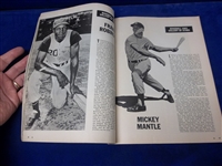 1963 Whiteside Publications “Baseball 1963” Magazine- Orlando Cepeda Cover