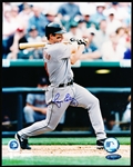 Autographed & Inscribed Morgan Ensberg Houston Astros MLB Color 8” x 10” Photo- Tri-Star Authenticated