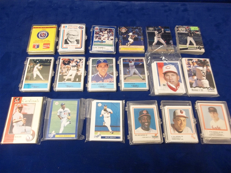 Small Team Set/Near Set Baseball- 18 Diff.